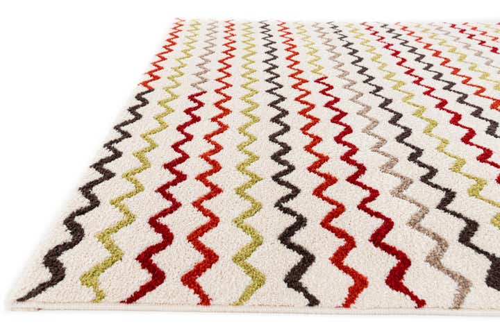 5' 3 x 7' 7 Multi-Tone Shag Rug