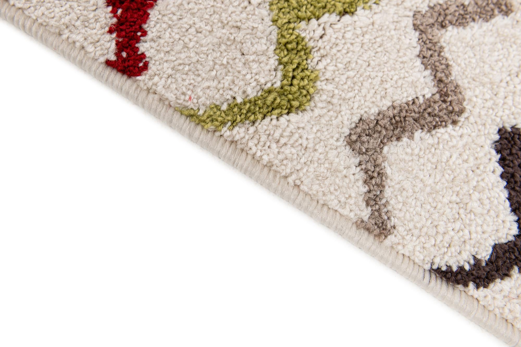 5' 3 x 7' 7 Multi-Tone Shag Rug