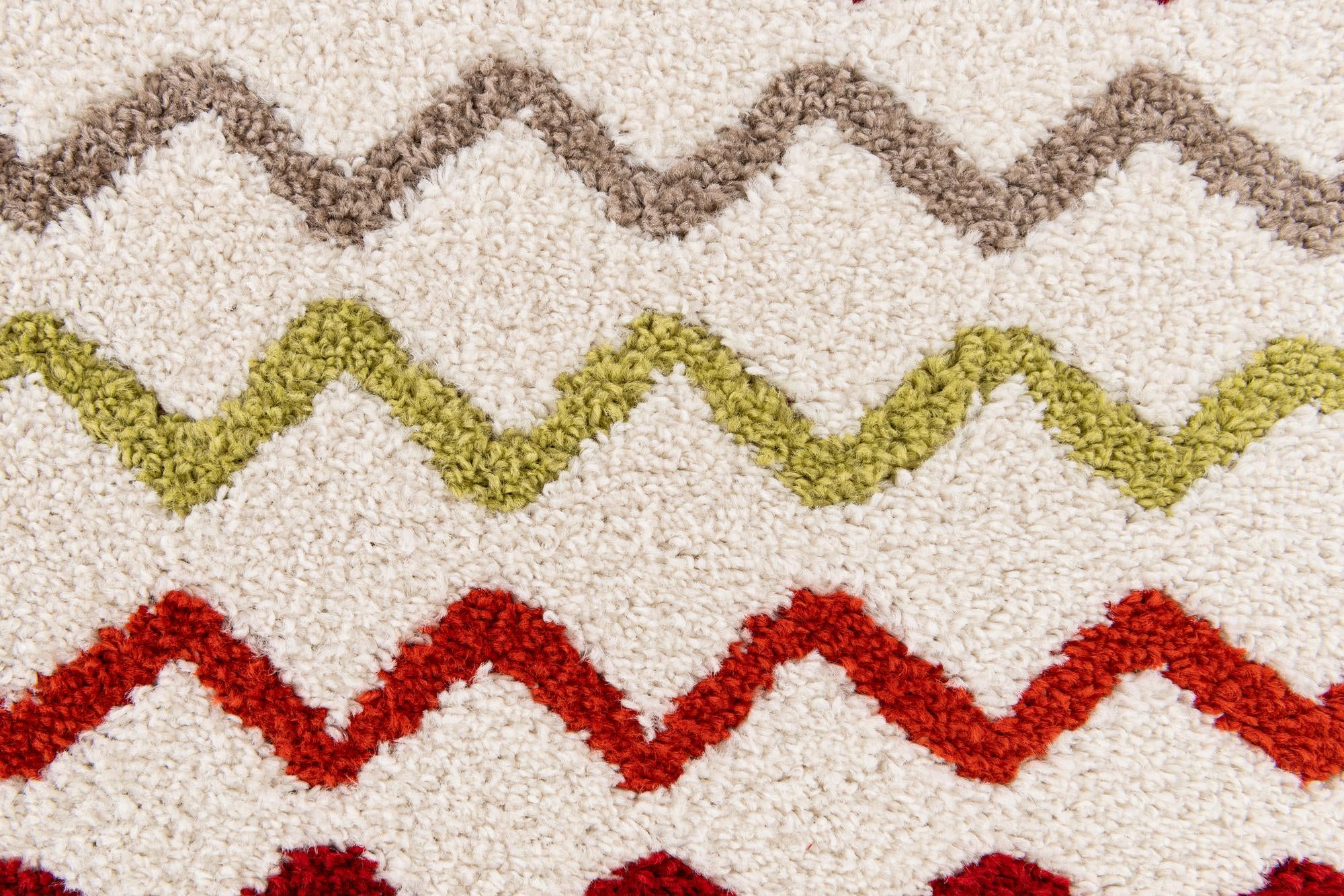 5' 3 x 7' 7 Multi-Tone Shag Rug