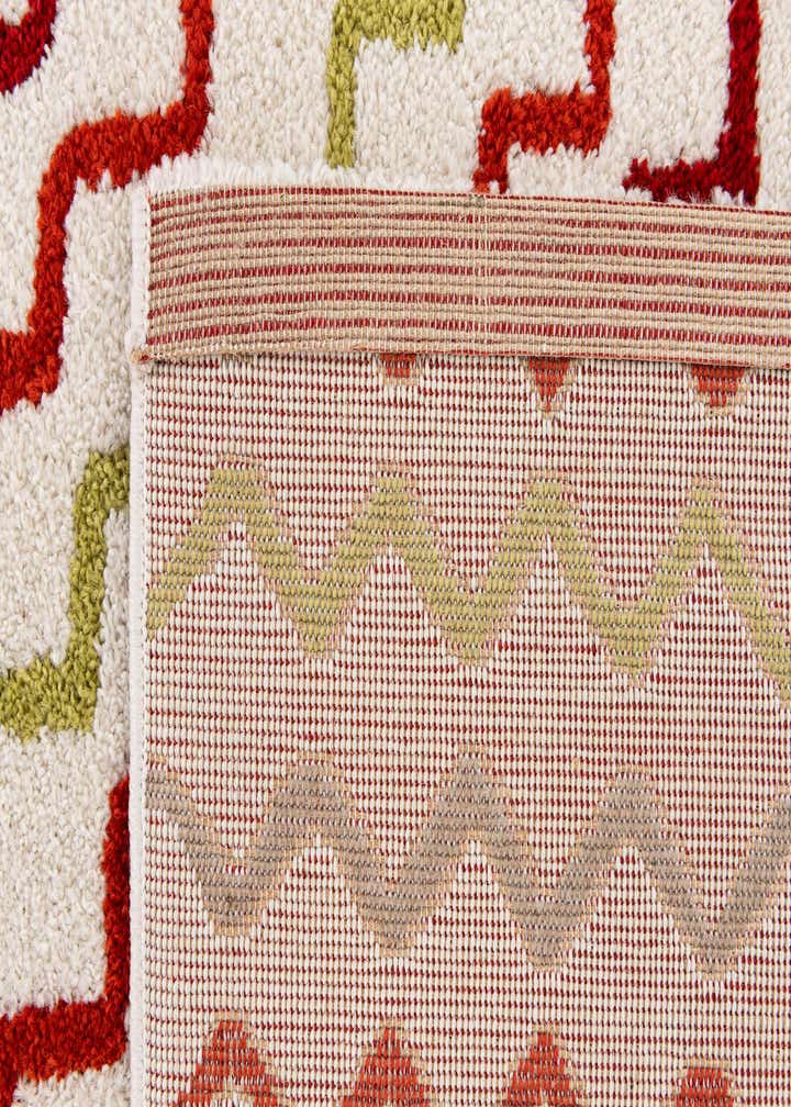 5' 3 x 7' 7 Multi-Tone Shag Rug