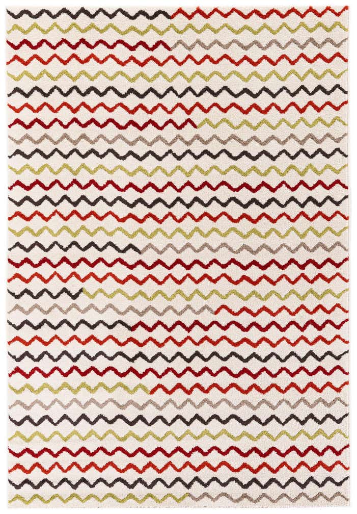 5' 3 x 7' 7 Multi-Tone Shag Rug