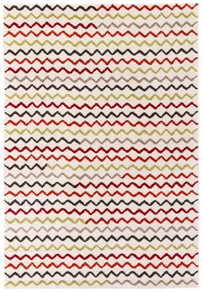 Detail image of 5' 3 x 7' 7 Multi-Tone Shag Rug