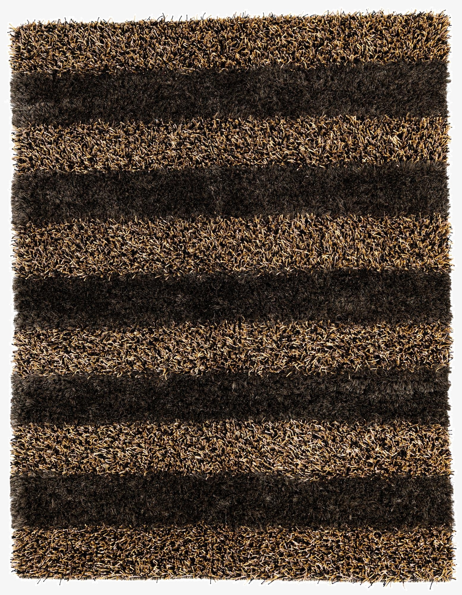 5' x 6' 7 Multi-Tone Shag Rug