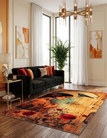 2' x 3' Mystic Garden Rug
