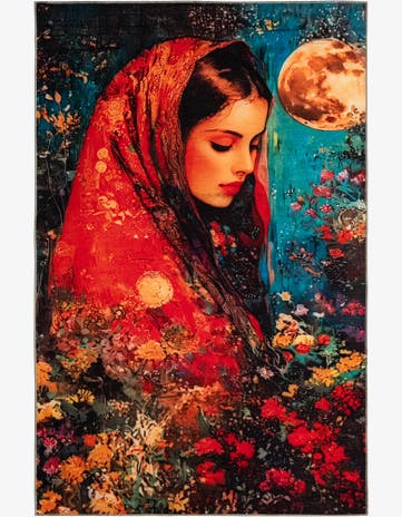 3' 3 x 5' 3 Mystic Garden Rug