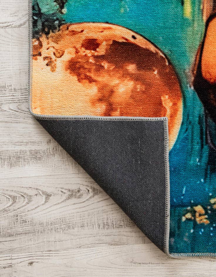 Detail image of 8' x 11' Mystic Garden Rug