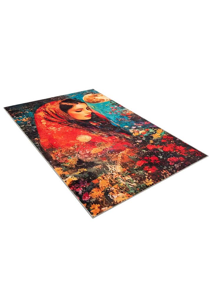 7' x 10' Mystic Garden Rug
