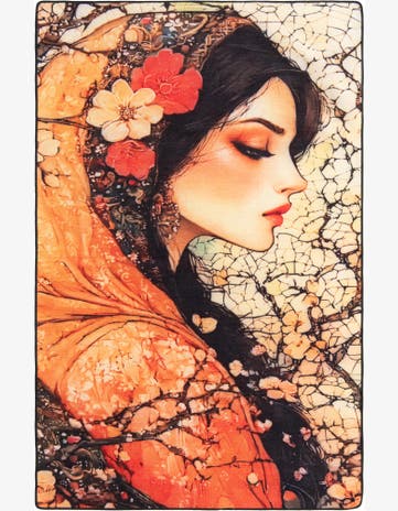 5' x 8' Mystic Garden Rug
