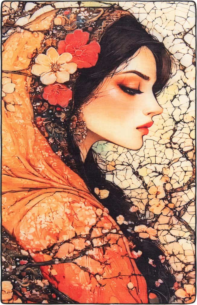 5' x 8' Mystic Garden Rug