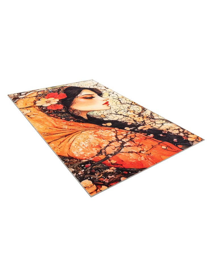 Detail image of 8' x 10' Mystic Garden Rug