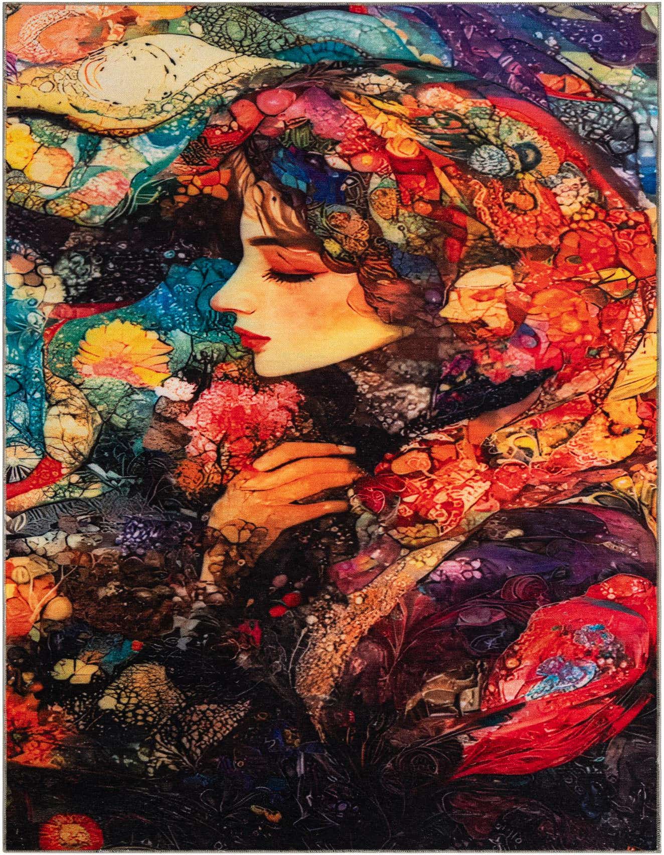 5' x 7' Mystic Garden Rug