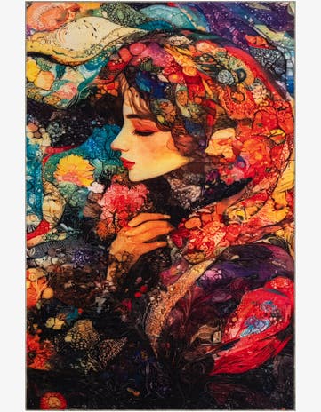 5' x 7' Mystic Garden Rug