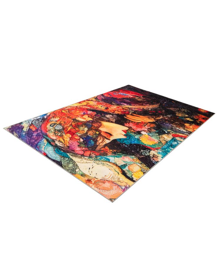 Detail image of 5' x 7' Mystic Garden Rug