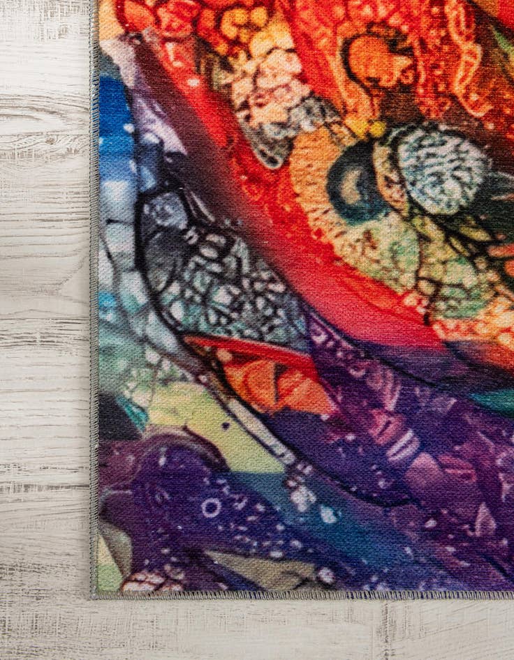 Detail image of 6' x 9' Mystic Garden Rug