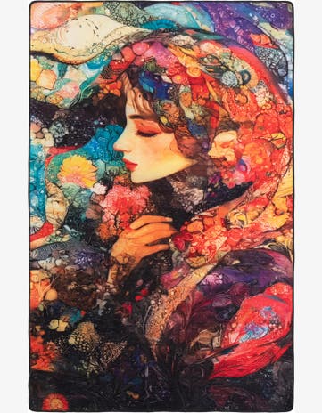 5' x 8' Mystic Garden Rug