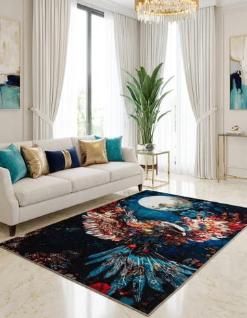 2' x 3' Mystic Garden Rug