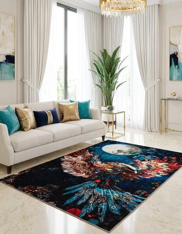 2' x 3' Mystic Garden Rug