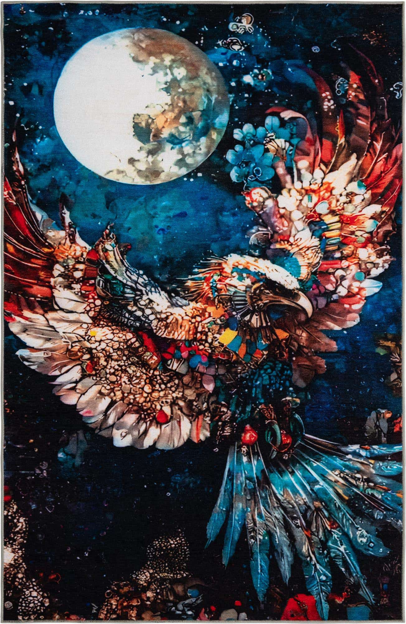 7' x 10' Mystic Garden Rug