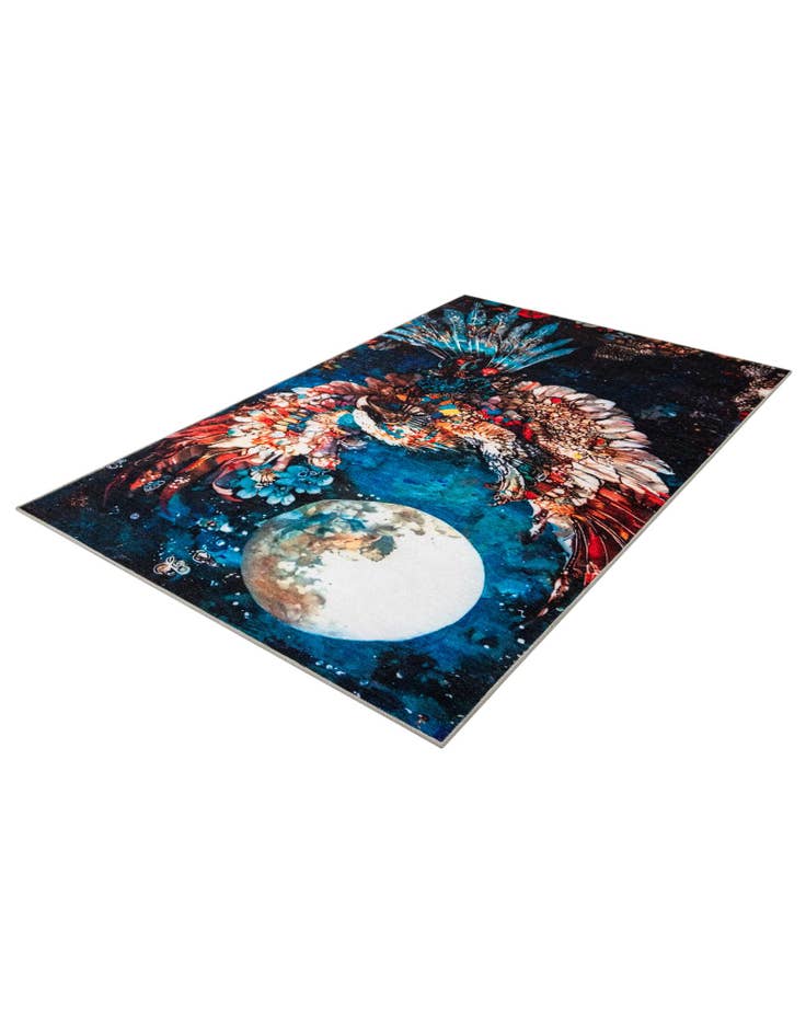 Detail image of 9' x 12' Mystic Garden Rug