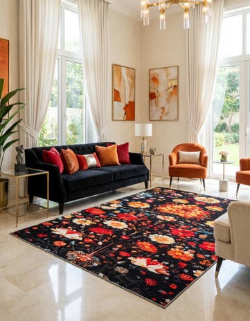 2' x 3' Mystic Garden Rug