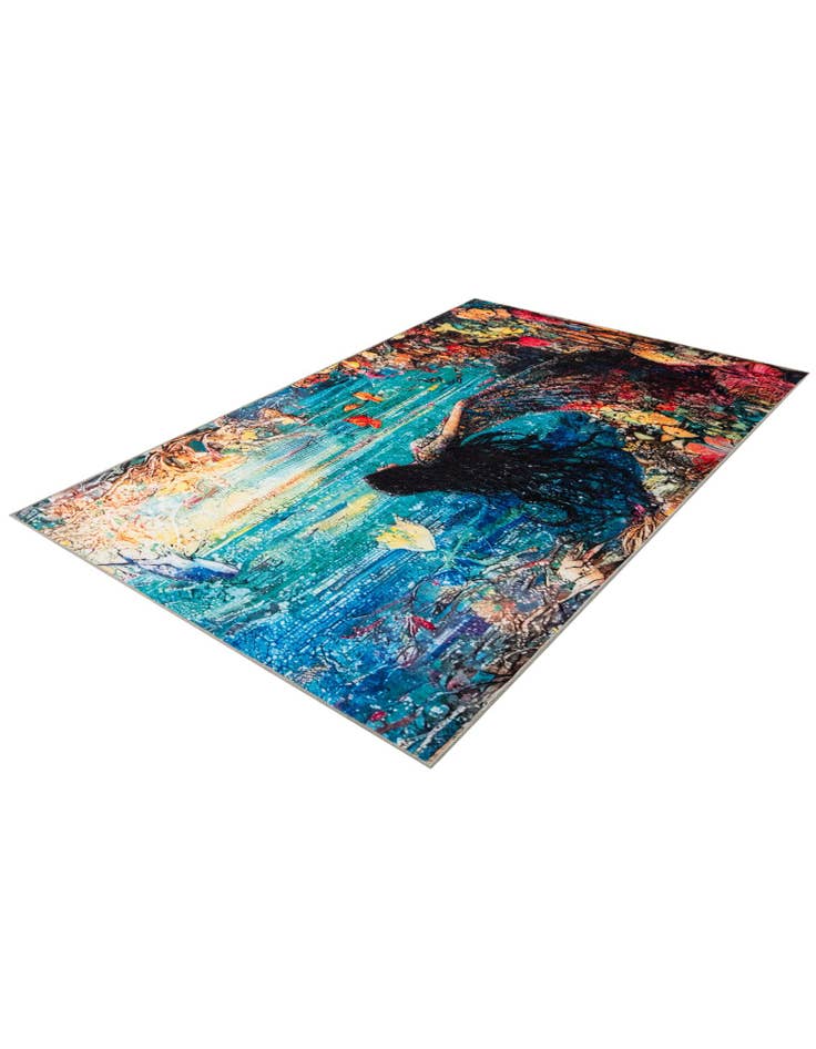 Detail image of 3' 3 x 5' 3 Mystic Garden Rug