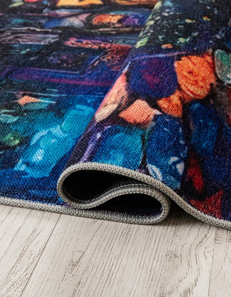 Detail image of 4' x 6' Mystic Garden Rug