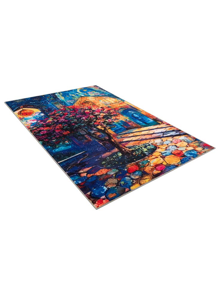 Detail image of 9' x 12' Mystic Garden Rug