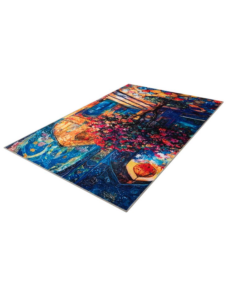 Detail image of 9' x 12' Mystic Garden Rug