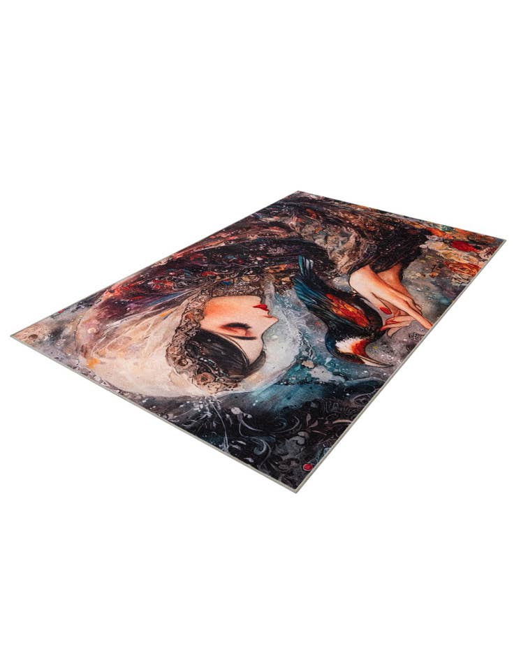 Detail image of 2' x 3' Mystic Garden Rug