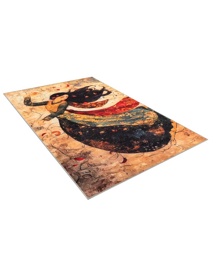 Detail image of 7' x 10' Mystic Garden Rug