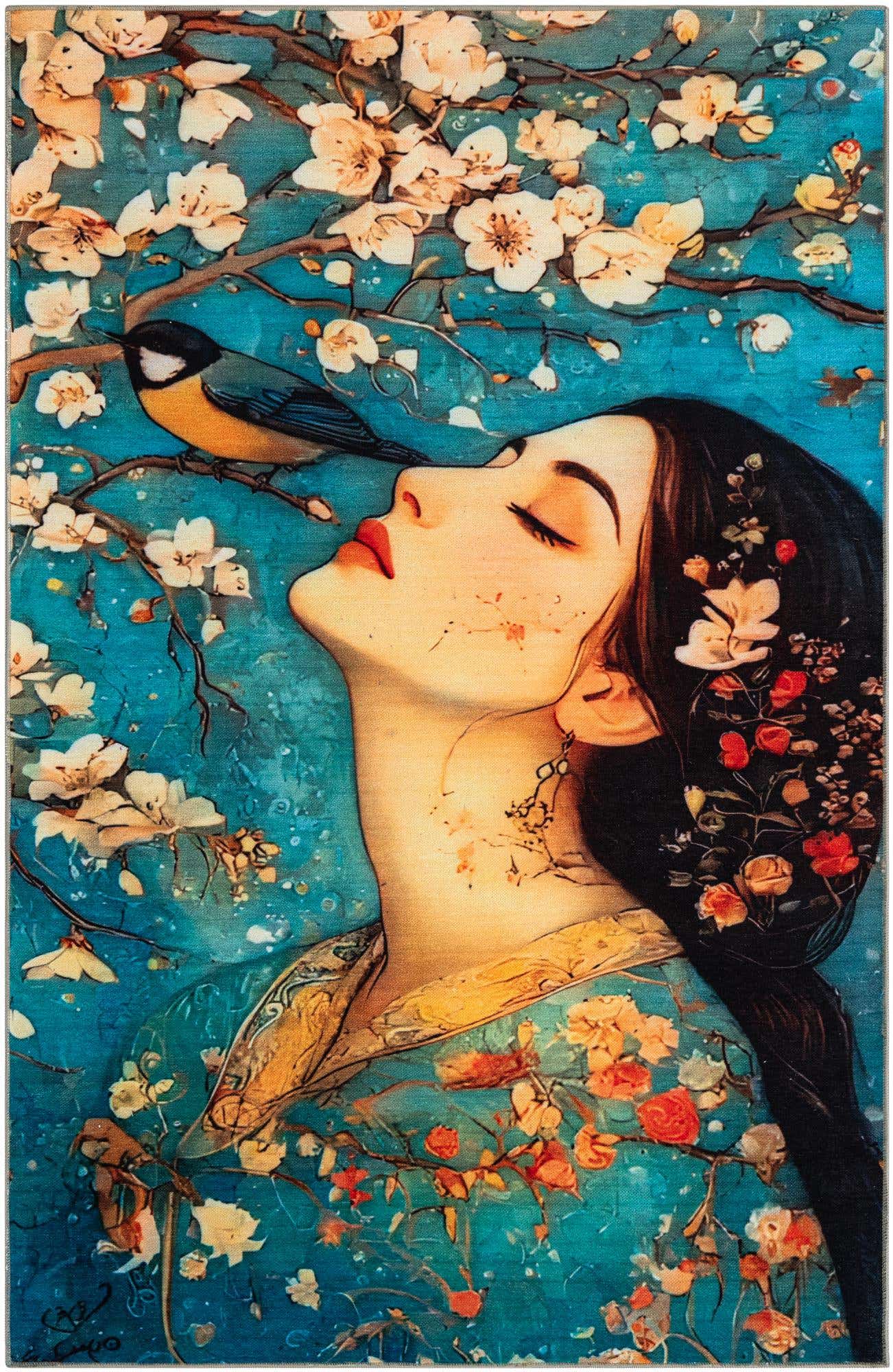 5' x 7' Mystic Garden Rug
