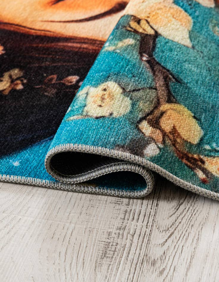 Detail image of 2' x 3' Mystic Garden Rug