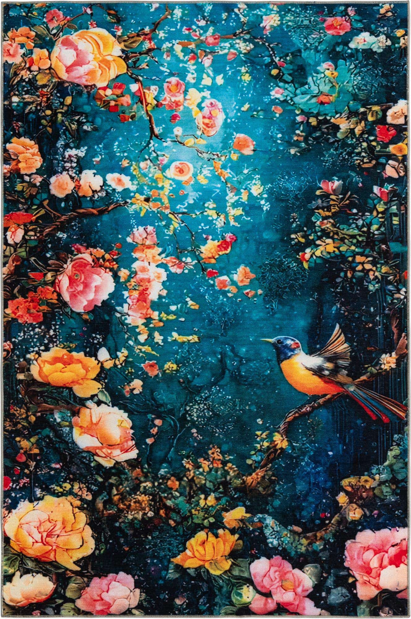 9' x 12' Mystic Garden Rug