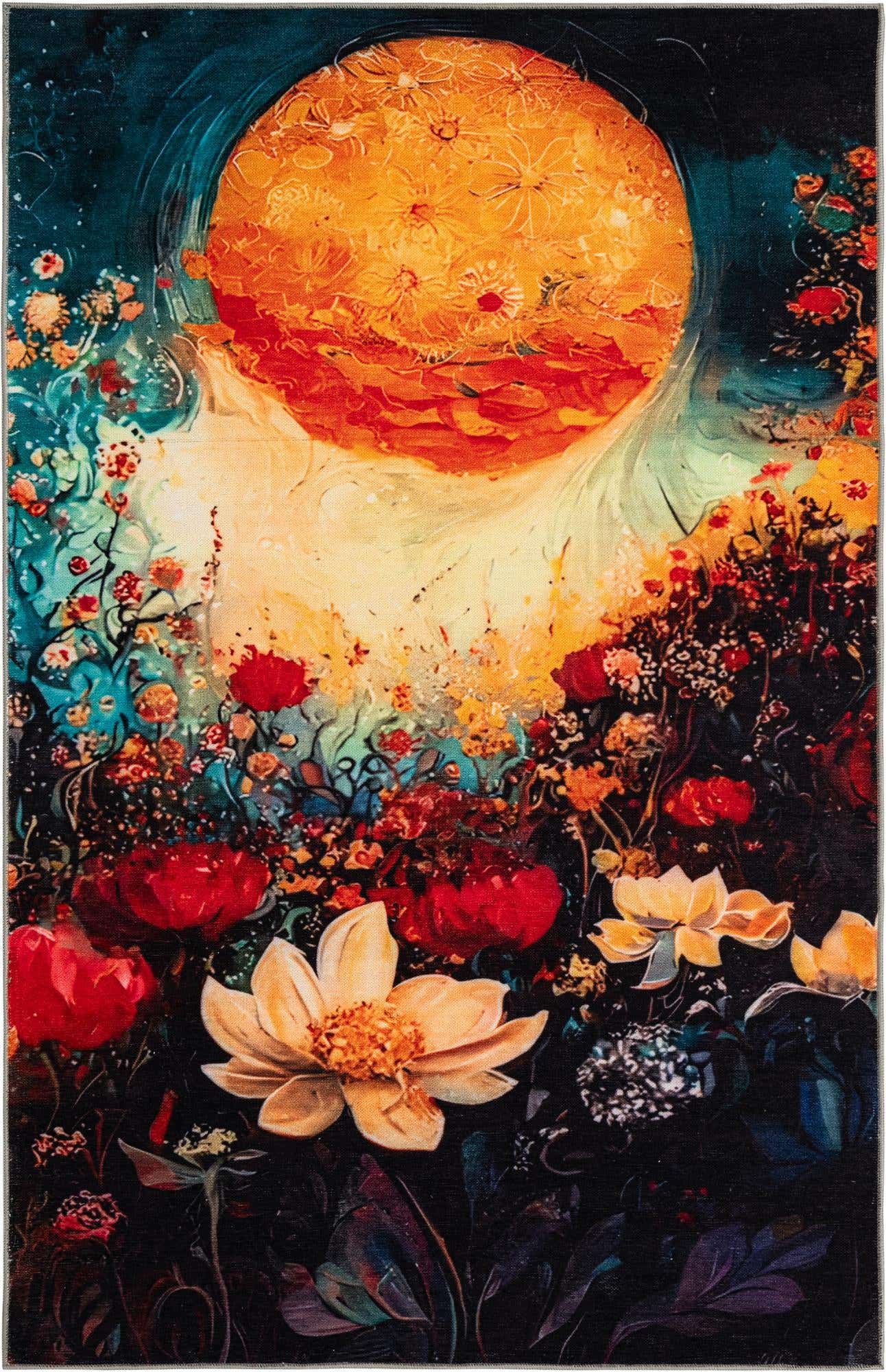 2' x 3' Mystic Garden Rug