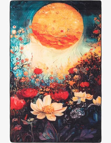5' x 8' Mystic Garden Rug