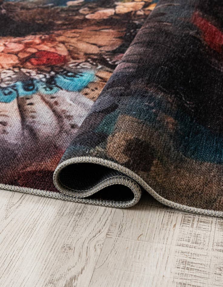 Detail image of 8' x 11' Mystic Garden Rug