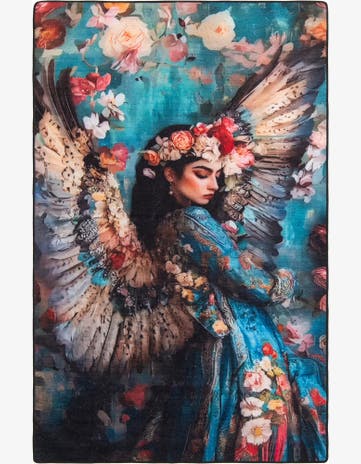 5' x 8' Mystic Garden Rug
