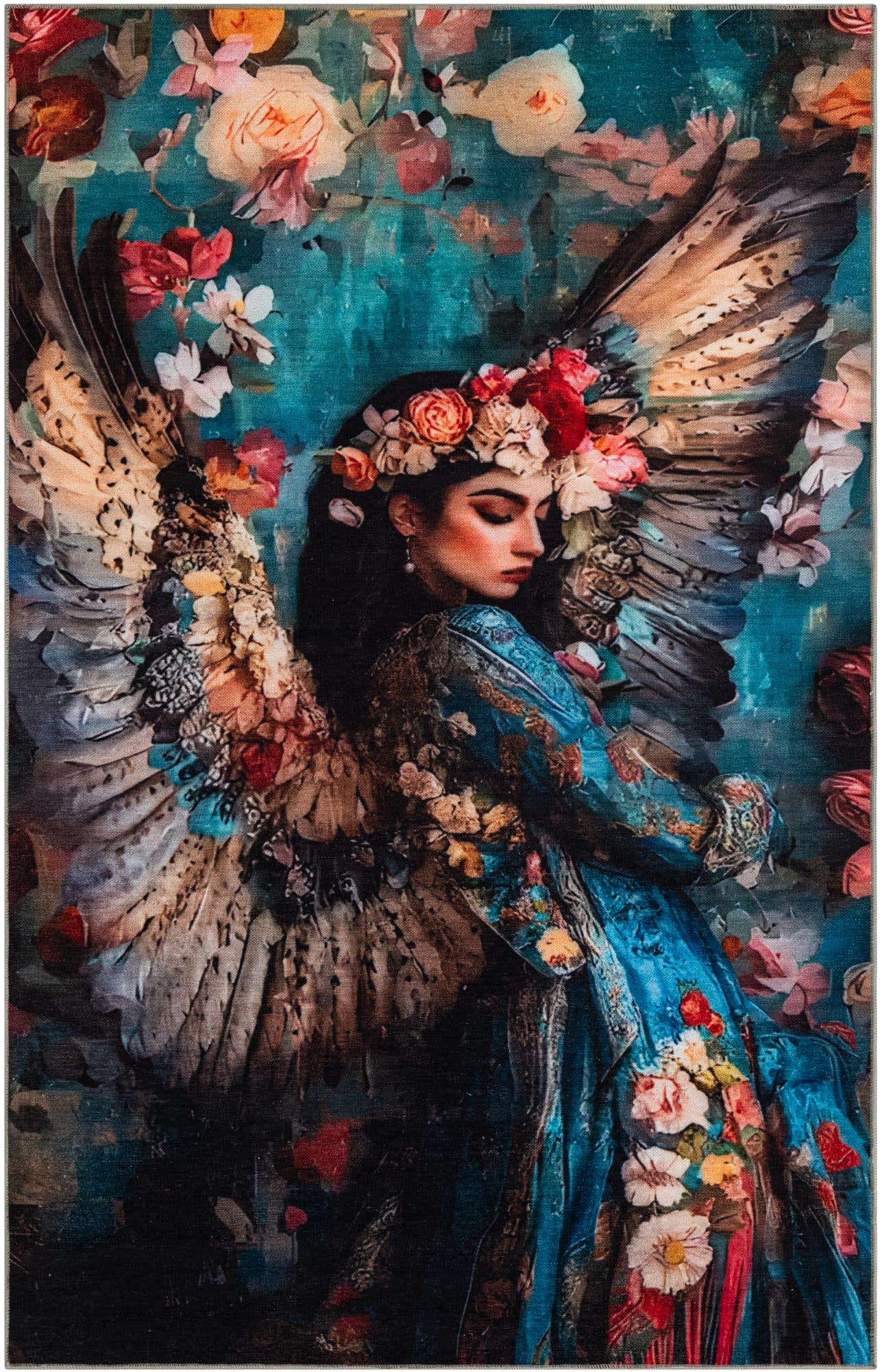 7' x 10' Mystic Garden Rug