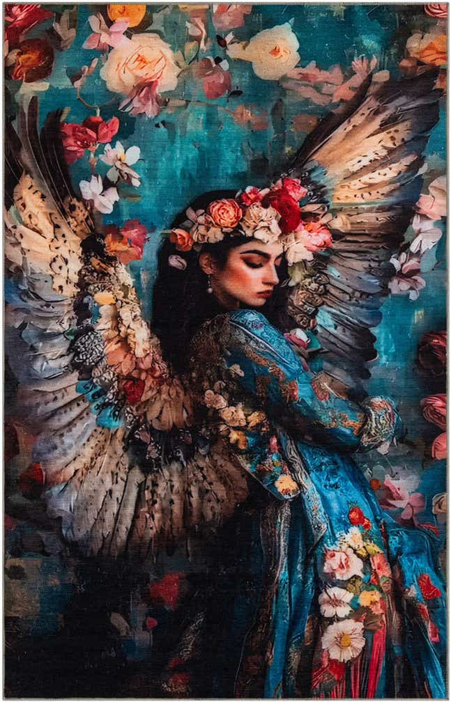 8' x 10' Mystic Garden Rug