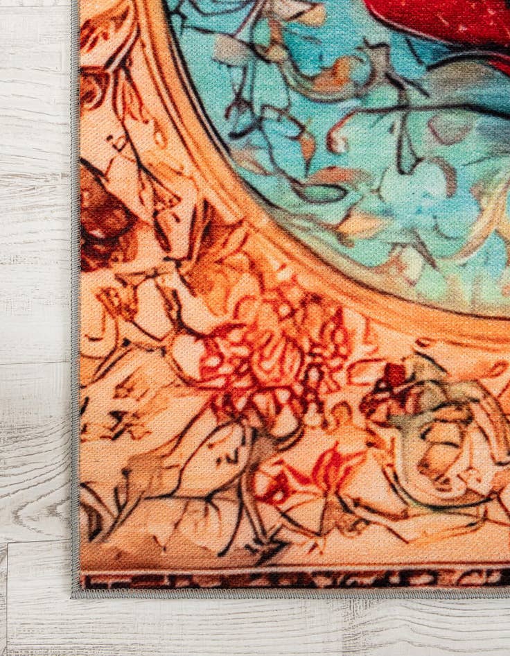 Detail image of 3' 3 x 5' 3 Mystic Garden Rug