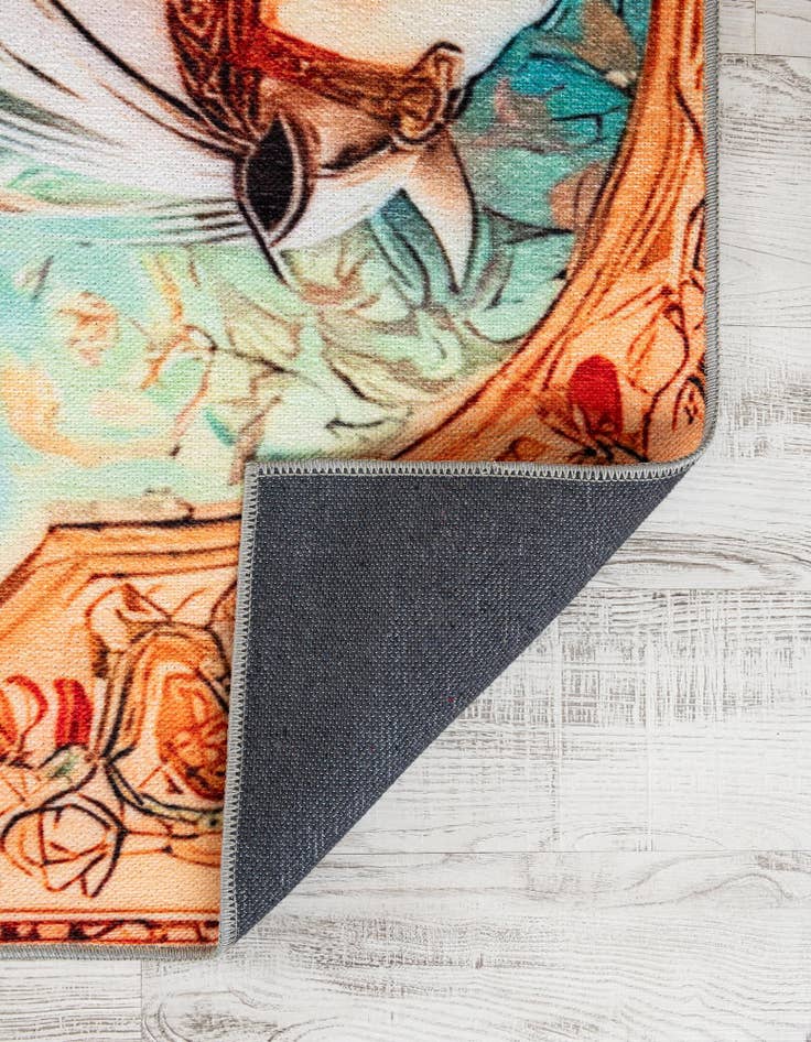 Detail image of 6' x 9' Mystic Garden Rug