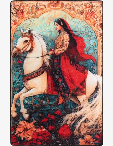 5' x 8' Mystic Garden Rug