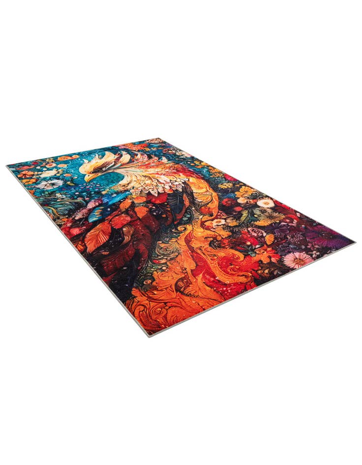 Detail image of 6' x 9' Mystic Garden Rug