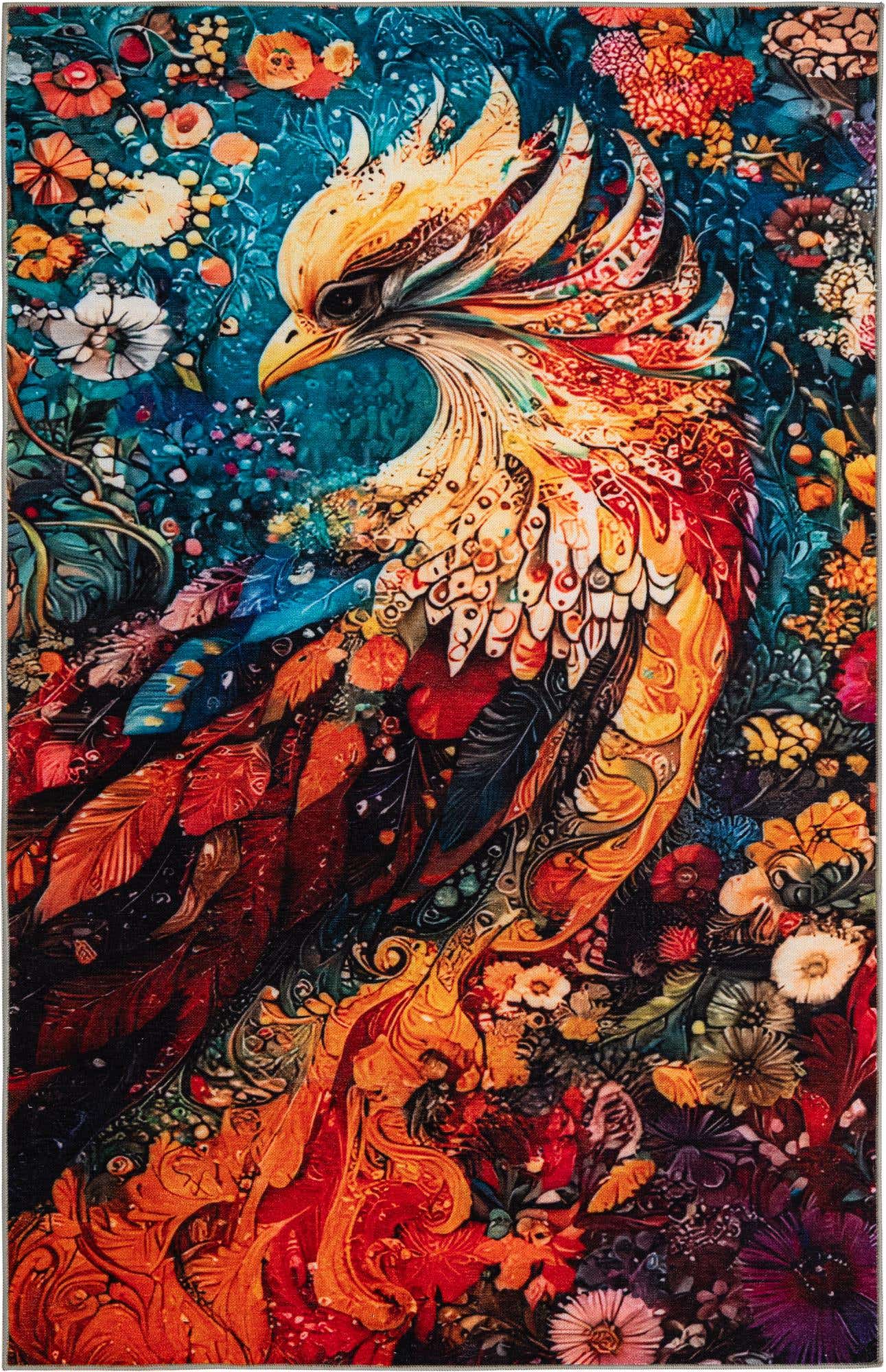 7' x 10' Mystic Garden Rug