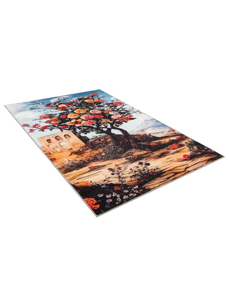 Detail image of 3' 3 x 5' 3 Mystic Garden Rug