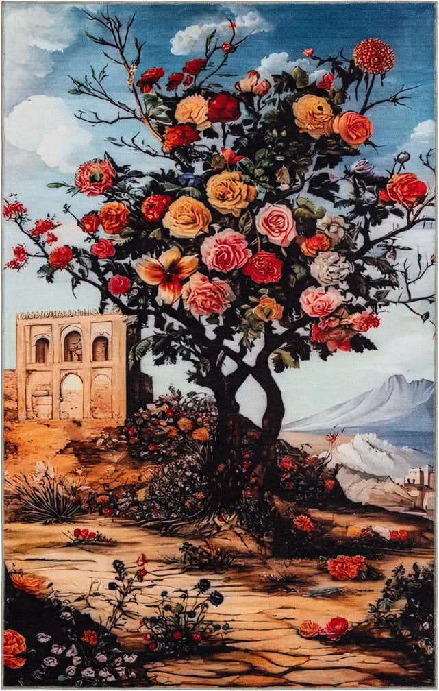 4' x 6' Mystic Garden Rug