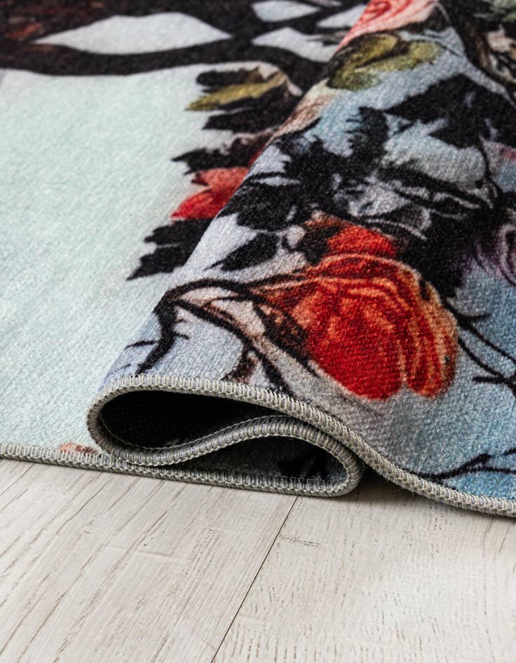 Detail image of 6' x 9' Mystic Garden Rug