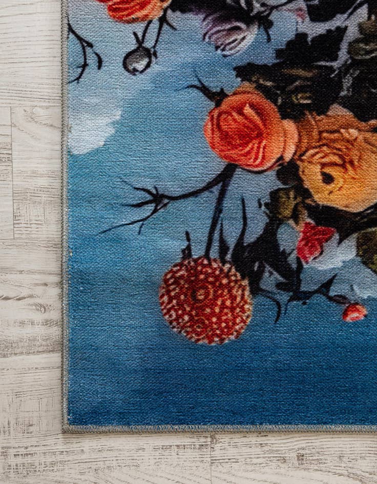 Detail image of 6' x 9' Mystic Garden Rug