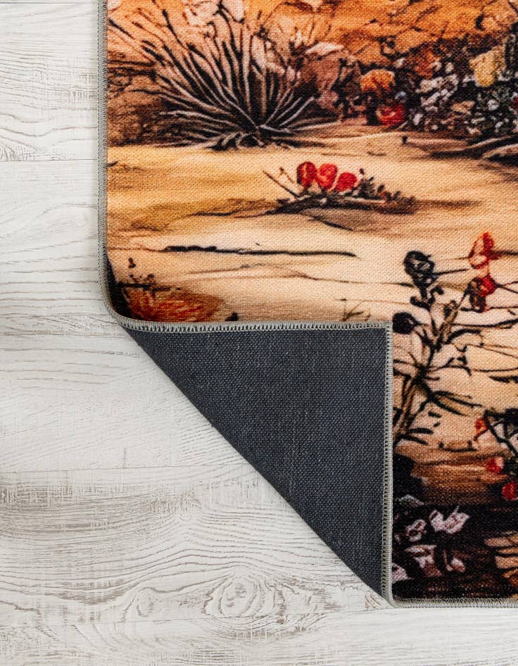 Detail image of 6' x 9' Mystic Garden Rug