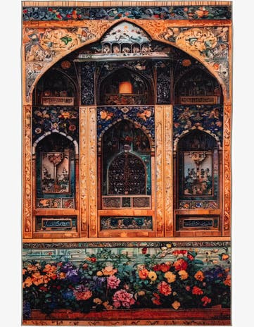 5' x 7' Mystic Garden Rug